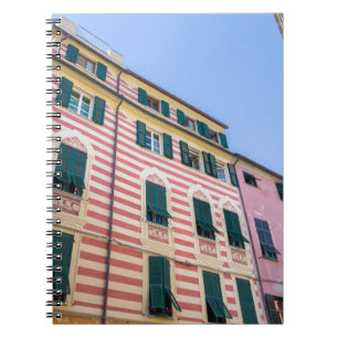 Caderno Espiral House facades Monterosso Cinque Terre Liguria Ital