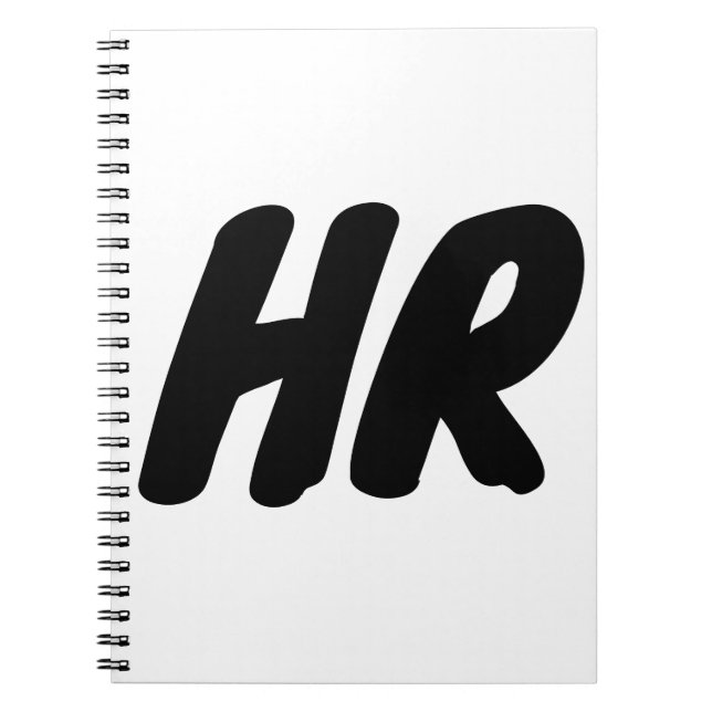 Caderno Espiral HR - Departamento de Recursos Humanos - Notebook (Frente)