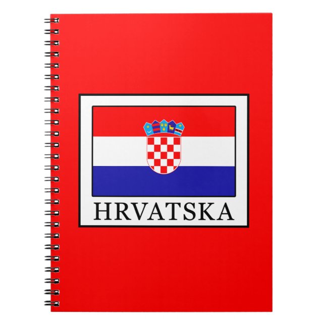 Caderno Espiral Hrvatska (Frente)