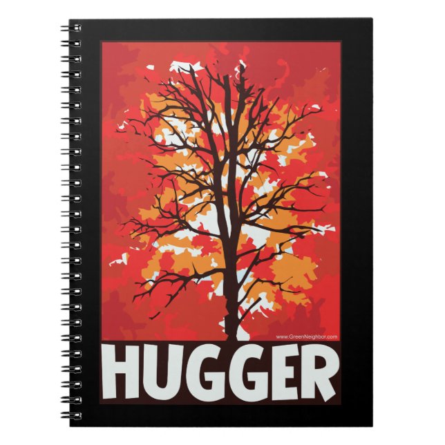 Caderno Espiral Hugger Árvore (Frente)