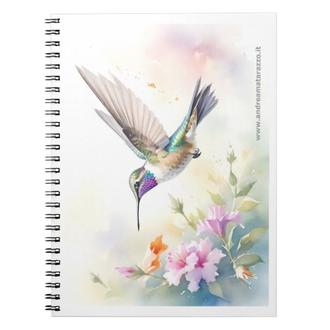 Caderno Espiral Hummingbird (Frente)