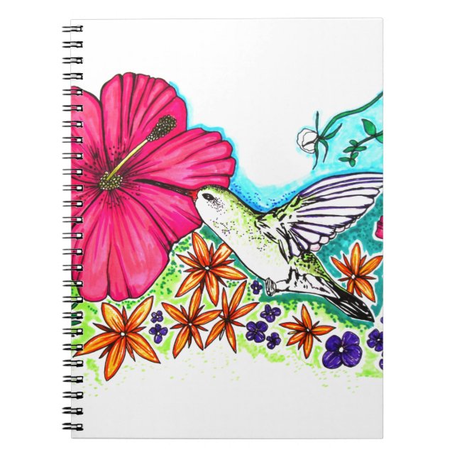 Caderno Espiral Hummingbird (Frente)