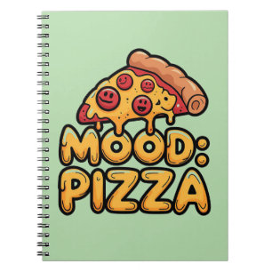 Caderno Espiral Humor: Pizza - Fatia de Cartoons Divertidos com Fe