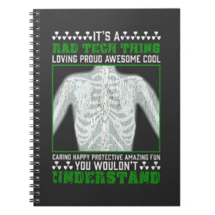 Caderno Espiral Humor radiológico da Piada de tecnologia Rad engr
