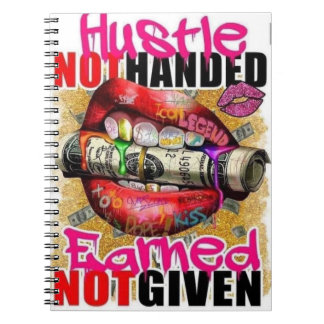 Caderno Espiral Hustle Earned
