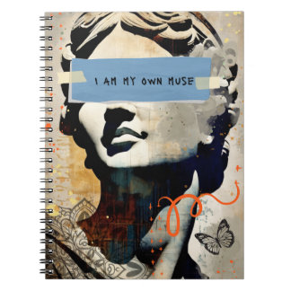 Caderno Espiral I Am My Own Muse | Notebook Journal