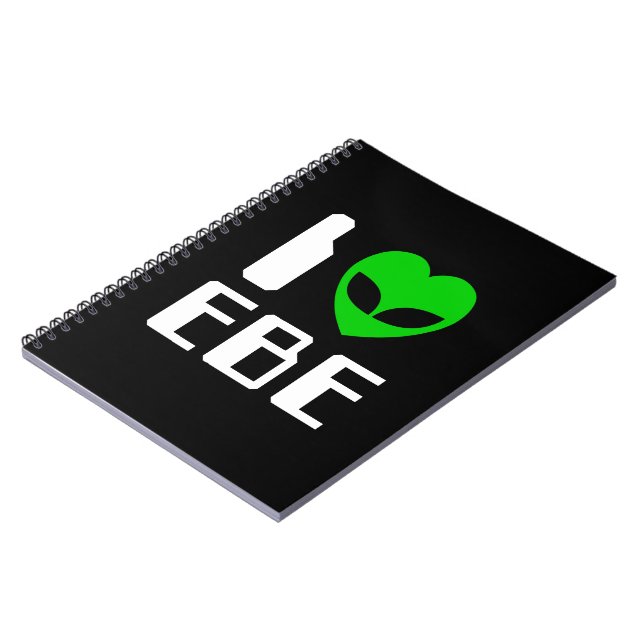 Caderno Espiral I EBE Alienígena (Left Side)