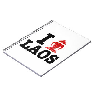 Caderno Espiral I Erawan (Love) Laos