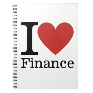 Caderno Espiral I ❤️ Love Finance - Departamento Financeiro - Note