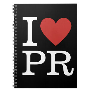Caderno Espiral I ❤️ Love PR - PR Firme/Departamento - Notebook