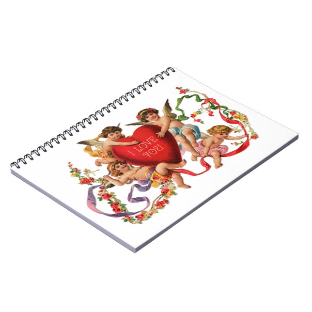 Caderno Espiral I Love You (Left Side)