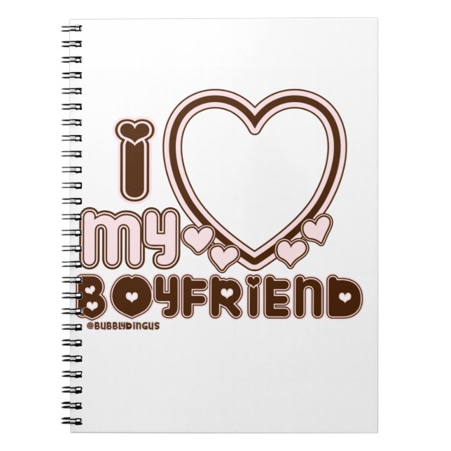 Caderno Espiral i luv Brown bf (Frente)
