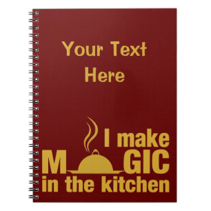 Caderno Espiral I Make Magic custom notebook