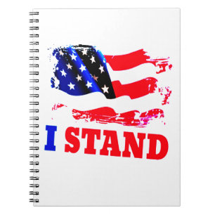 Caderno Espiral I STAND American Flag