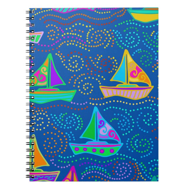 Caderno Espiral Iatismo de Verão (Frente)