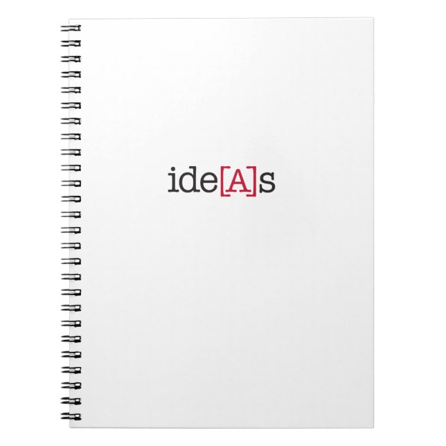 Caderno Espiral ide [A] s (Frente)