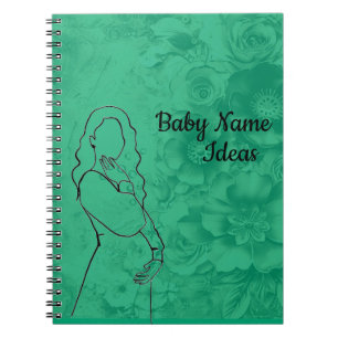 Caderno Espiral Ideias de Nomes de Bebê