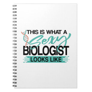 Caderno Espiral Ideias de presentes em biologia Estudantes de Pr