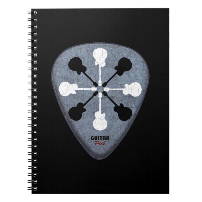 Caderno Espiral ideias guitarristas (Frente)