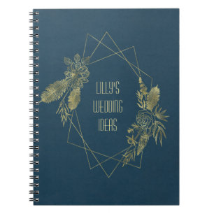 Caderno Espiral Ideias personalizadas de casamento
