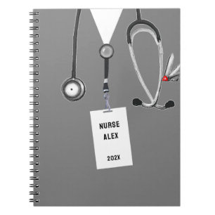 Caderno Espiral Ideias personalizadas de presentes para enfermeira