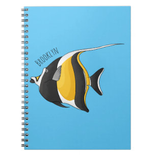Caderno Espiral Idiota de desenho animado