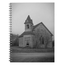 Caderno Espiral Igreja Abandonada