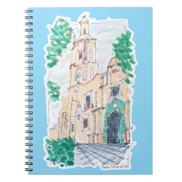 Caderno Espiral Igreja Amarela