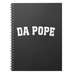Caderno Espiral Igreja Cristã do Papa Leão XIV Da Papa Da