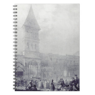 Caderno Espiral Igreja da Abadia de São Filiberto em Tournus