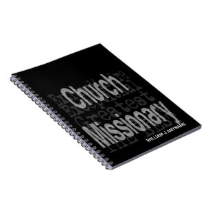 Caderno Espiral Igreja Missionária Extraordinária PERSONALIZADA