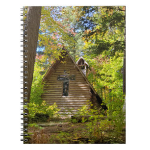Caderno Espiral Igreja na floresta
