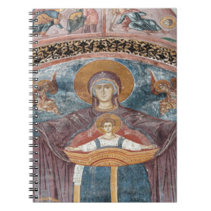 Caderno Espiral Igreja Ortodoxa Sérvia e um site da UNESCO, 2