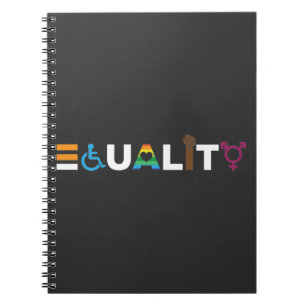 Caderno Espiral Igualdade de Direitos Humanos Direitos LGBTQ Orgul