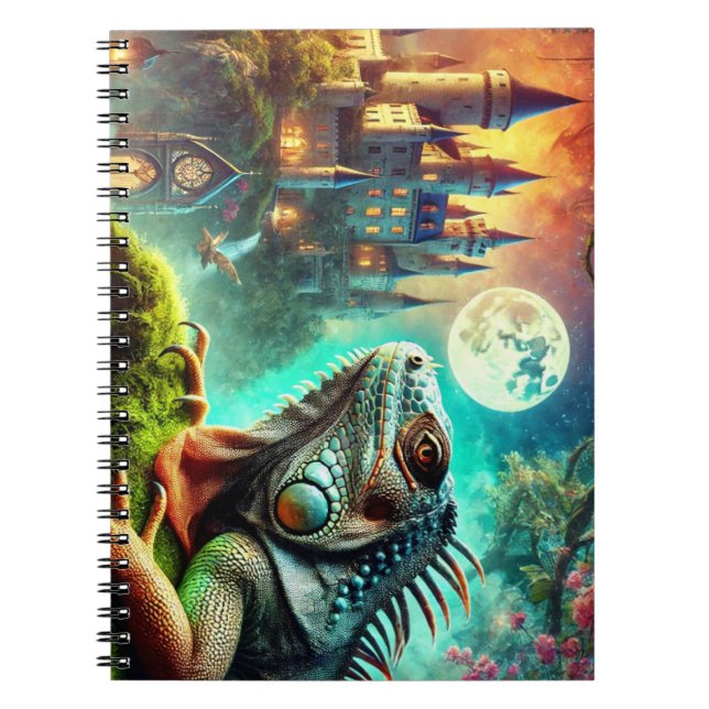 Caderno Espiral iguana (Frente)