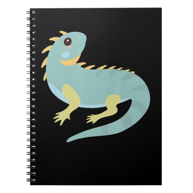 Caderno Espiral Iguana Animal - Iguana Gift (Frente)