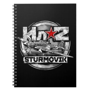 Caderno Espiral Il-2 Shturfilmes