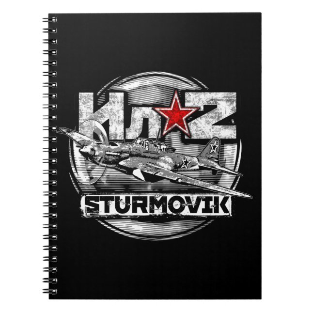 Caderno Espiral Il-2 Shturfilmes (Frente)
