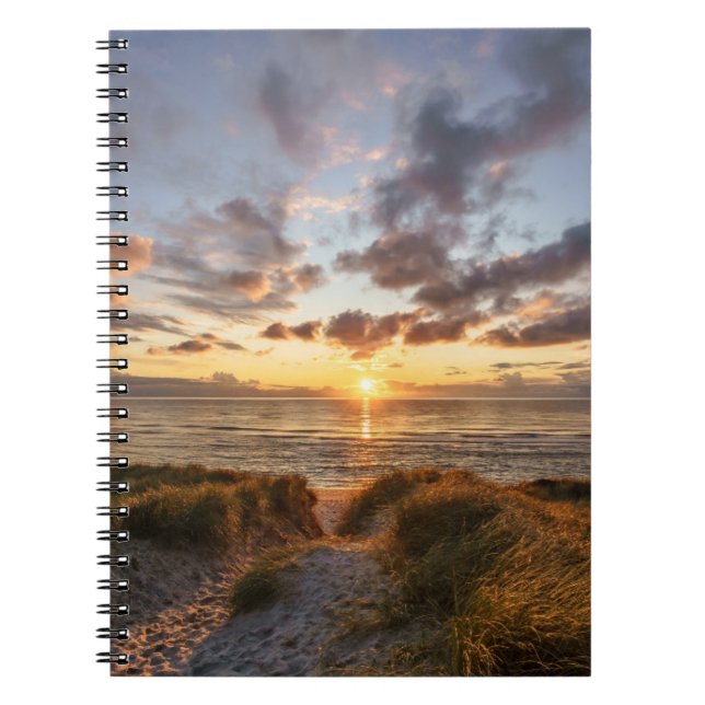 Caderno Espiral Ilha | Alemanha de Sylt (Frente)