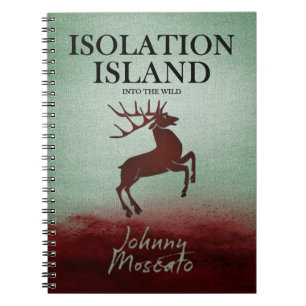 Caderno Espiral Ilha de Isolamento Design de Veado