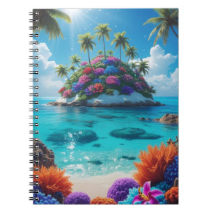 Caderno Espiral Ilha dos Sonhos – Ilha Majestosa