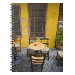 Caderno Espiral Ilha grega de Creta e cidade velha de Chania 3