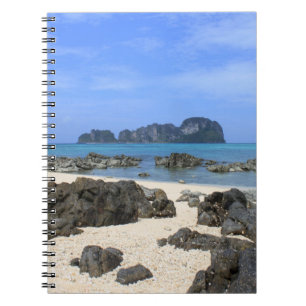 Caderno Espiral Ilha Tropical