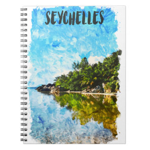 Caderno Espiral Ilha Tropical Viagem