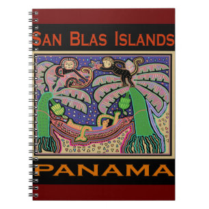 Caderno Espiral Ilhas San Blas Panamá Mola