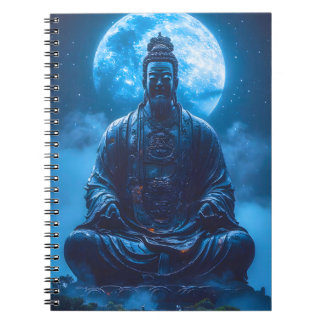 Caderno Espiral Iluminação em Azul