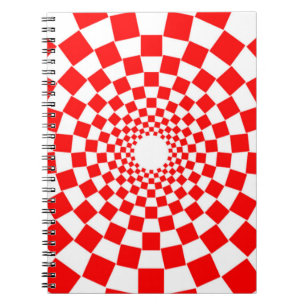 CADERNO ESPIRAL ILUSÃO ÓPTICA