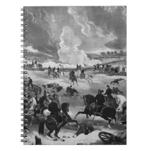 Caderno Espiral Ilustração da batalha de Gettysburg