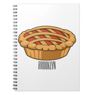 Caderno Espiral Ilustração de desenho animado