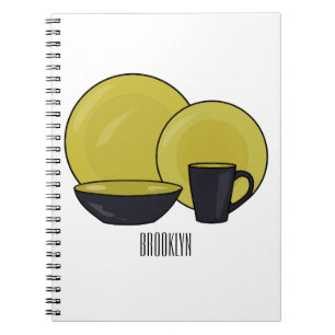 Caderno Espiral ilustração do desenho de desenho de tabela